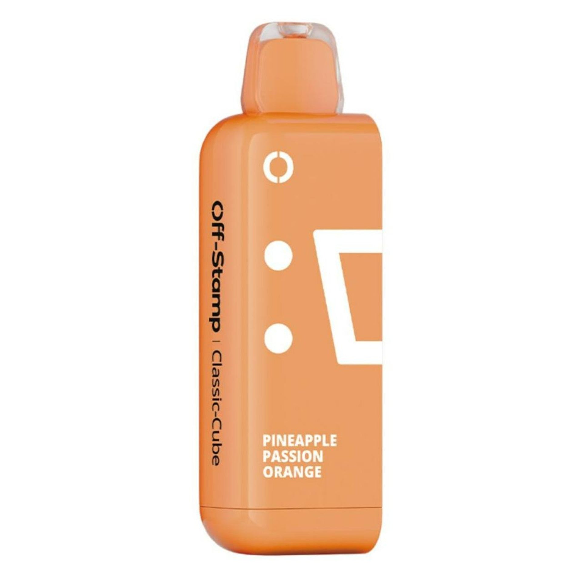 Off Stamp Cube 25K Pod Pineapple Passion Orange Disposable Vape - Black Coral